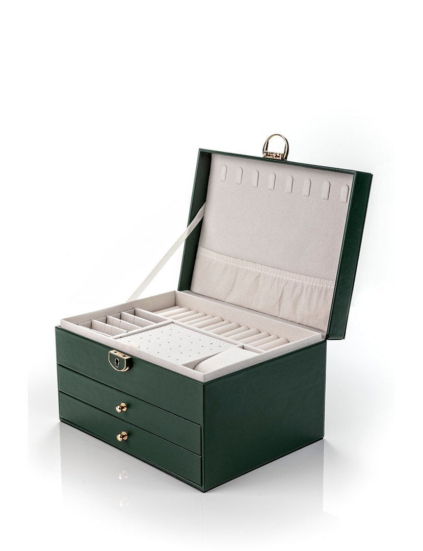 Caixa para Jóias Paris Verde