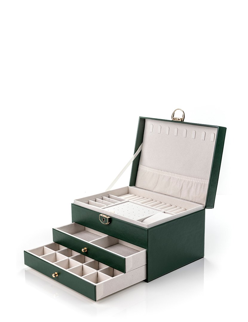 Caixa para Jóias Paris Verde