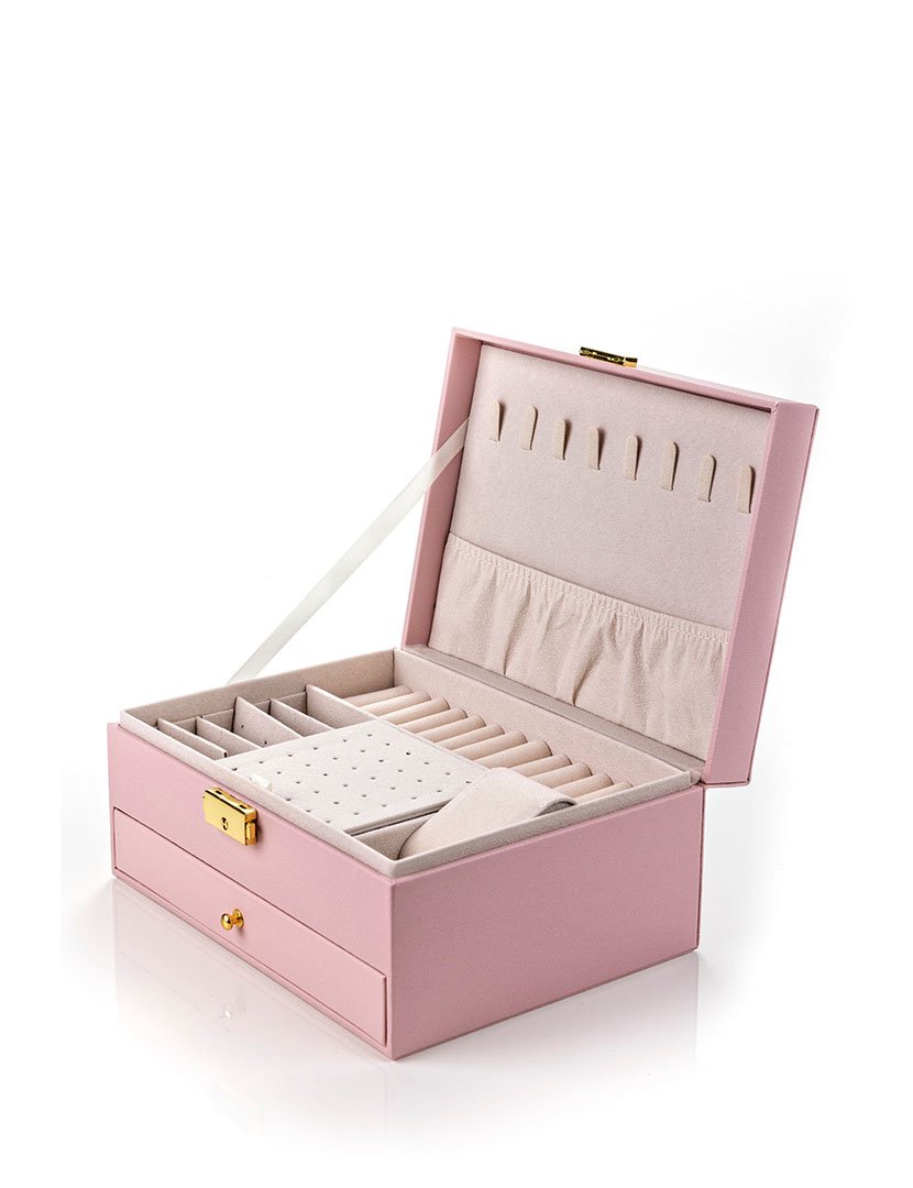 Caixa para Jóias Hamburg Rosa