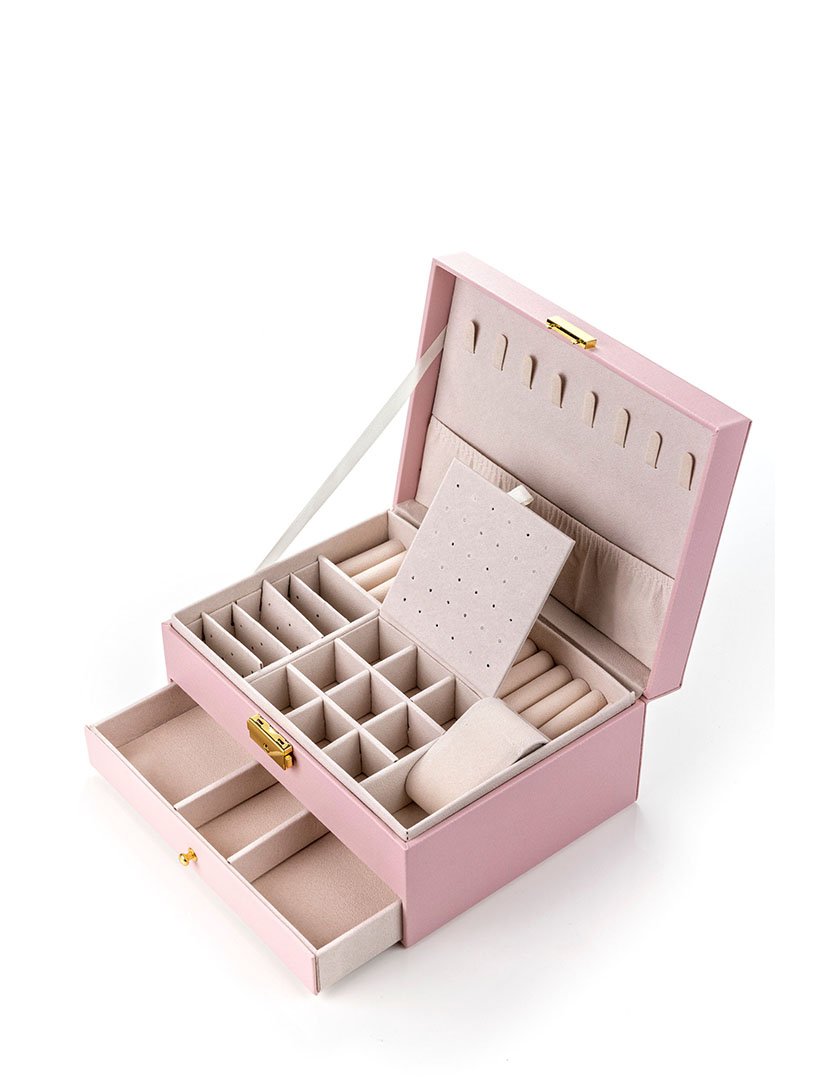 Caixa para Jóias Hamburg Rosa