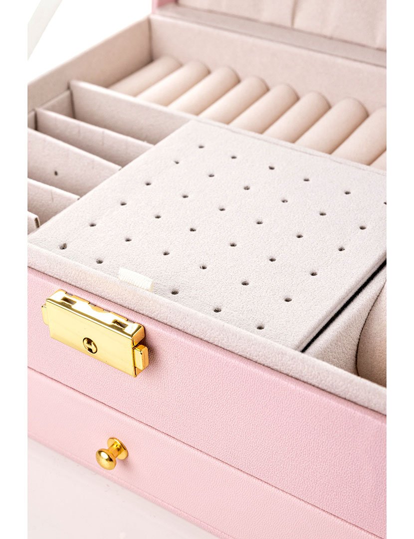Caixa para Jóias Hamburg Rosa
