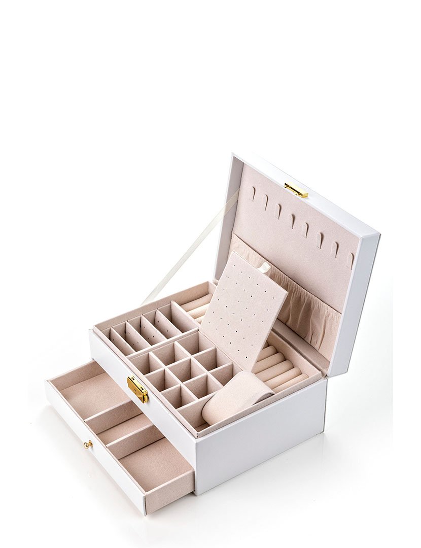 Caixa para Jóias Hamburg Branco