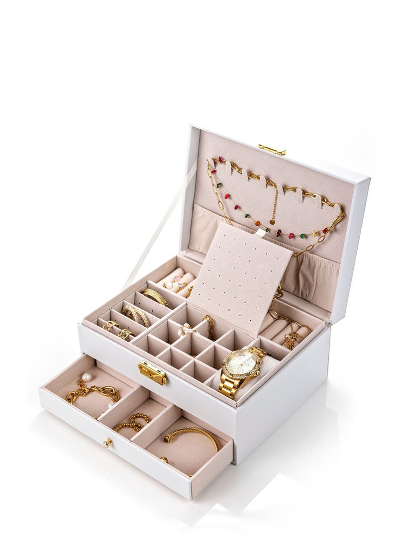 Caixa para Jóias Hamburg Branco