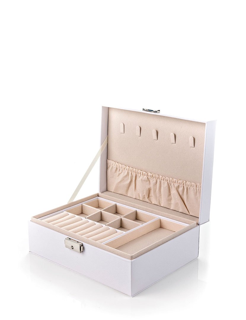 Caixa para Jóias Vienna Branco