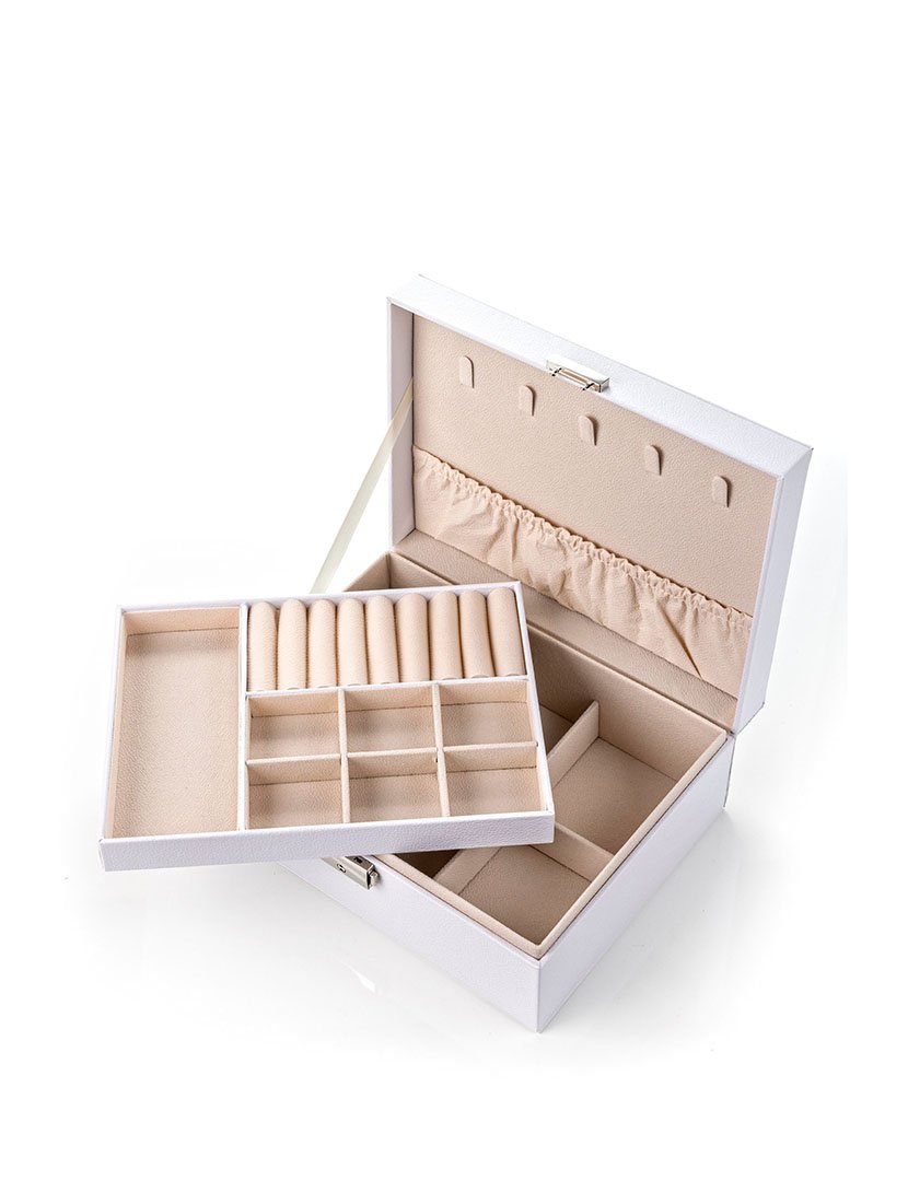 Caixa para Jóias Vienna Branco