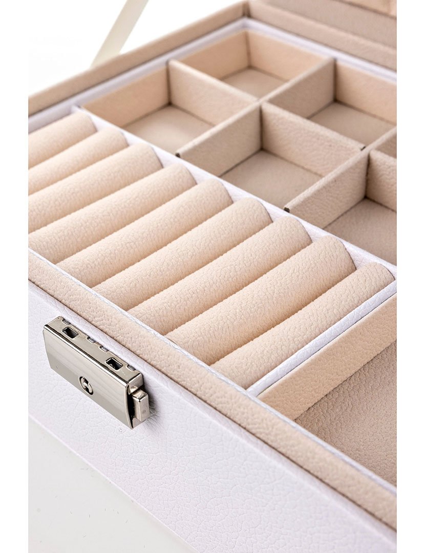 Caixa para Jóias Vienna Branco