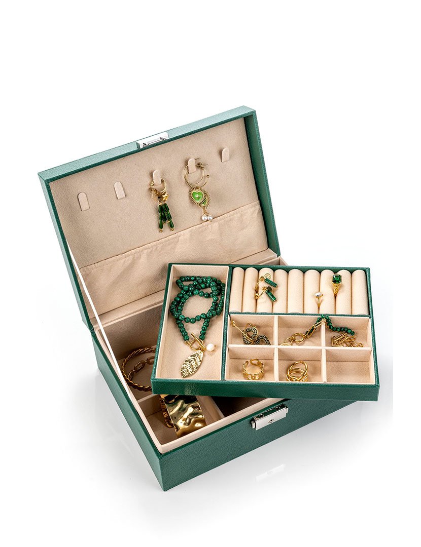 Caixa para Jóias Vienna Verde