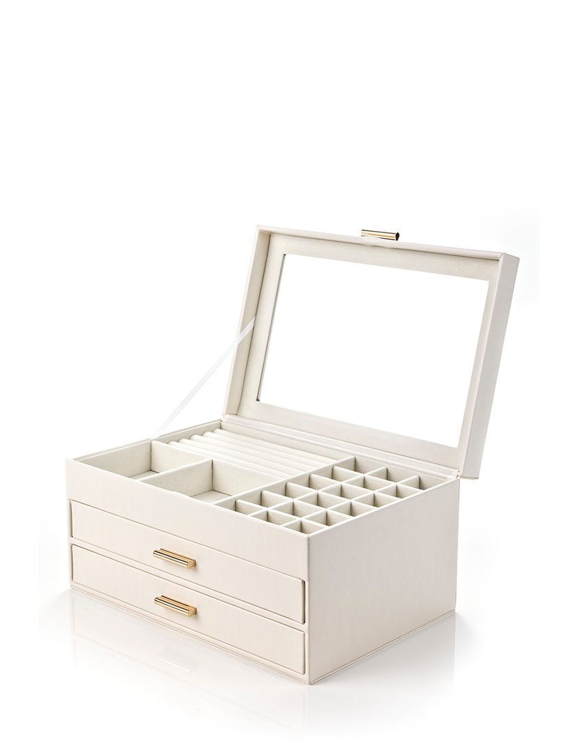 Caixa para Jóias Milan Branco
