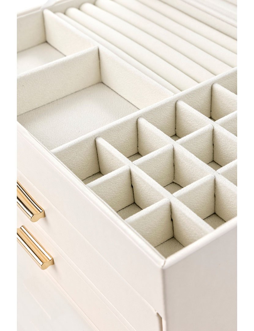 Caixa para Jóias Milan Branco