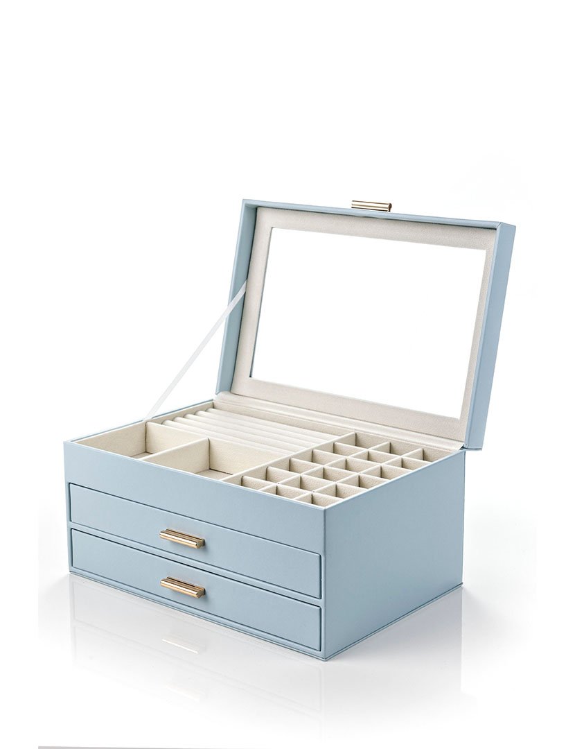 Caixa para Jóias Milan Azul