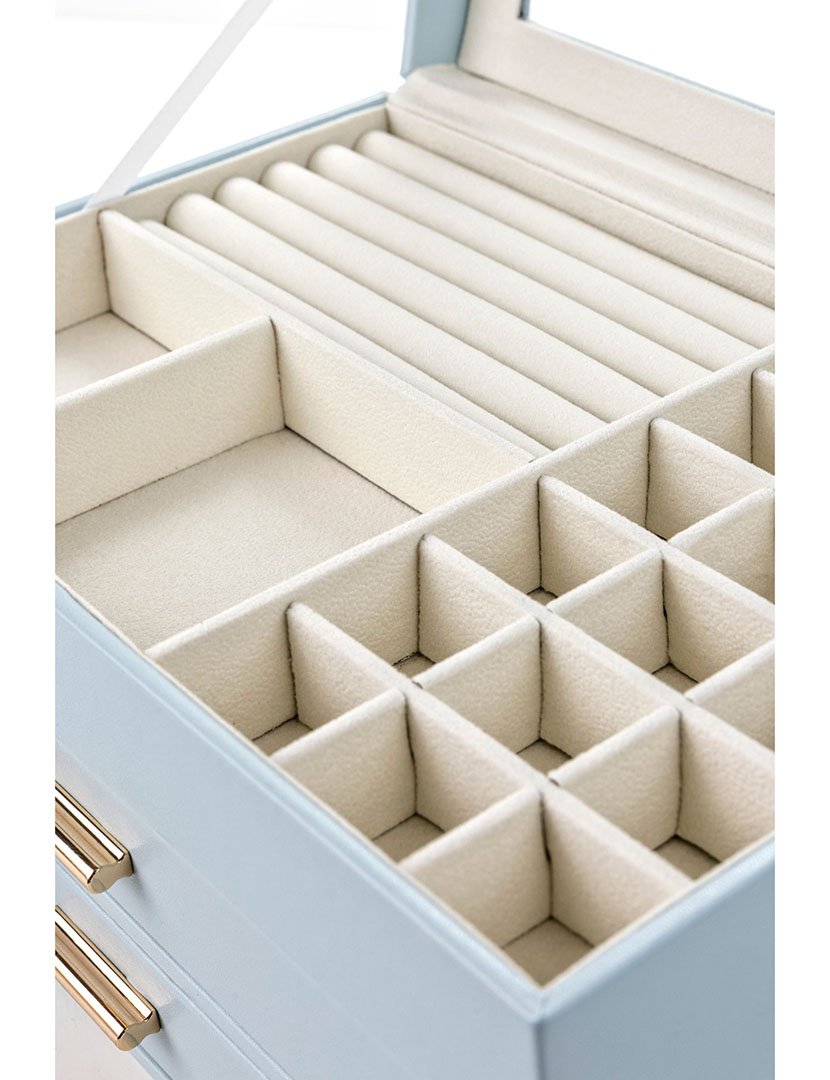 Caixa para Jóias Milan Azul