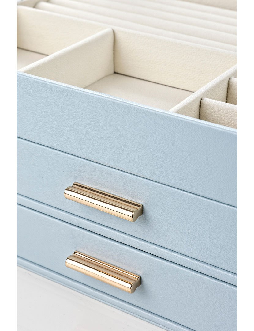 Caixa para Jóias Milan Azul