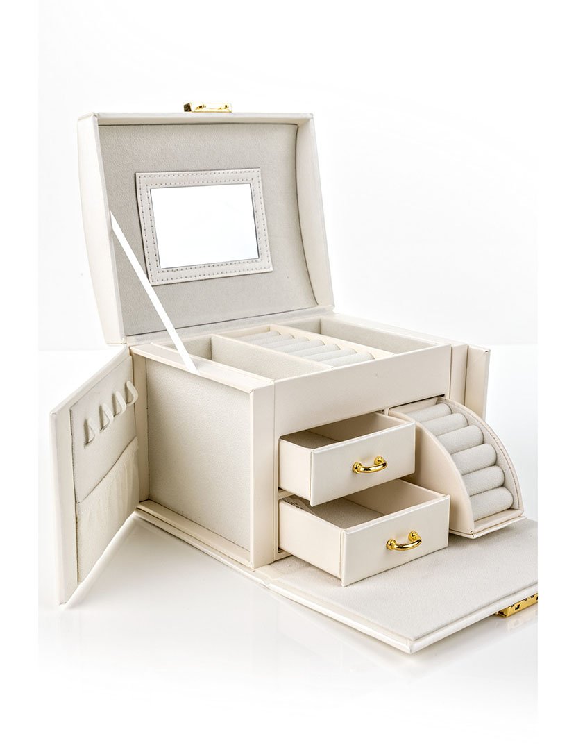 Caixa para Jóias Birmingham Branco