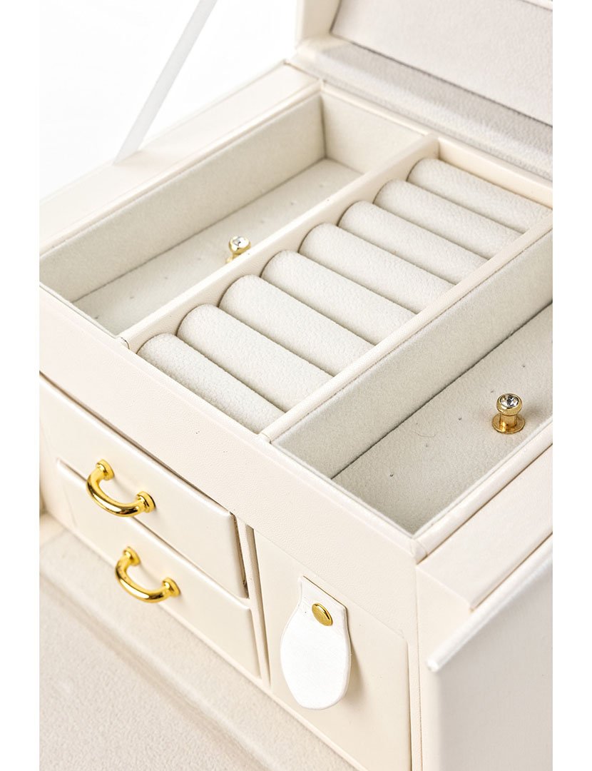 Caixa para Jóias Birmingham Branco