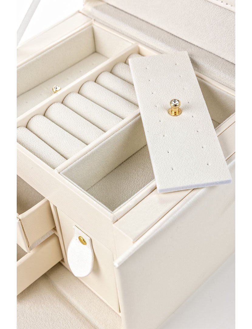 Caixa para Jóias Birmingham Branco