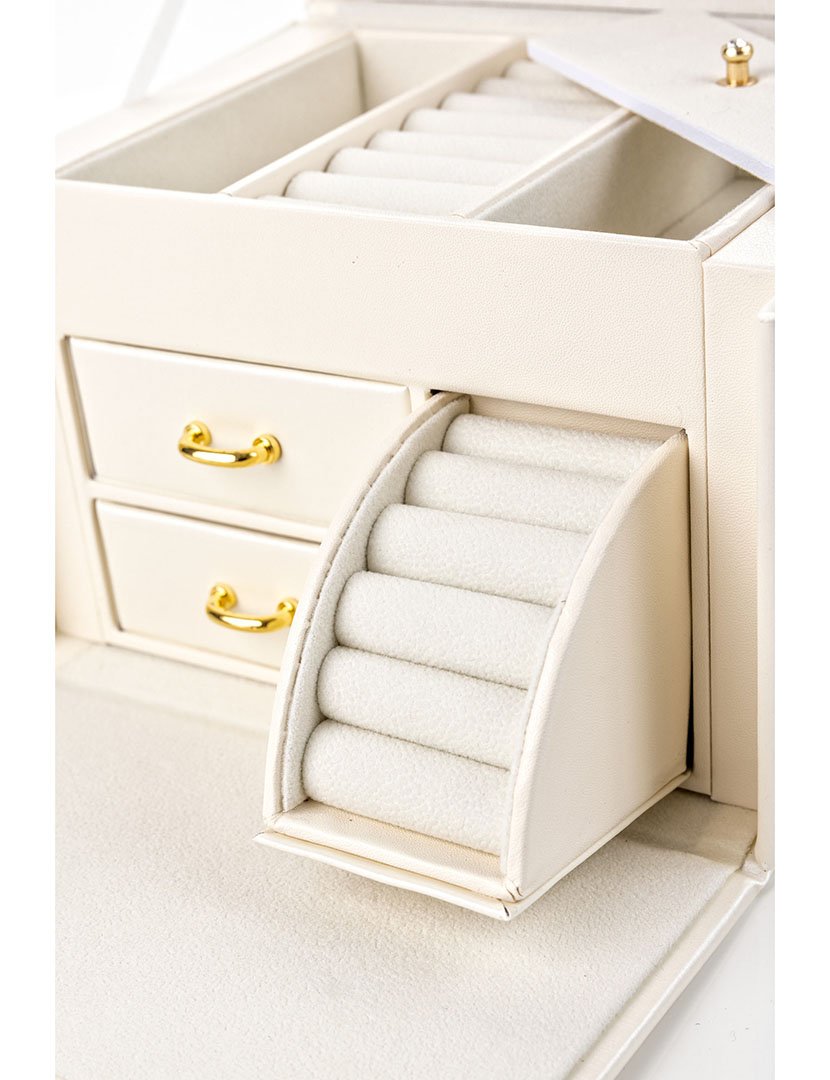 Caixa para Jóias Birmingham Branco