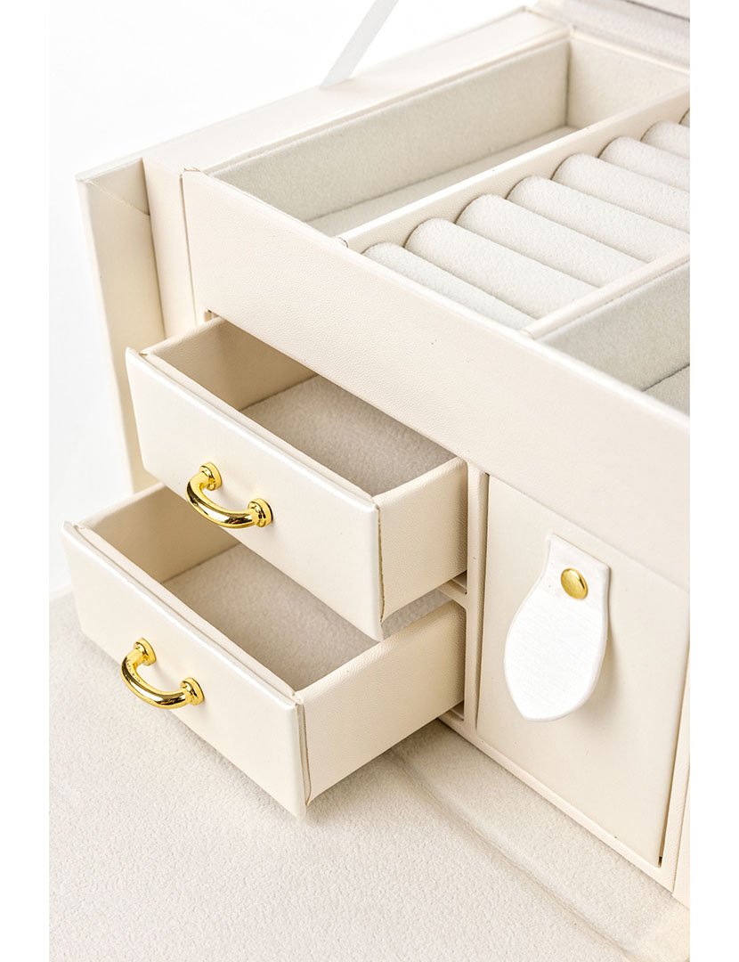 Caixa para Jóias Birmingham Branco