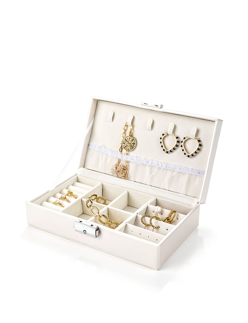 Caixa para Jóias Turin Branco