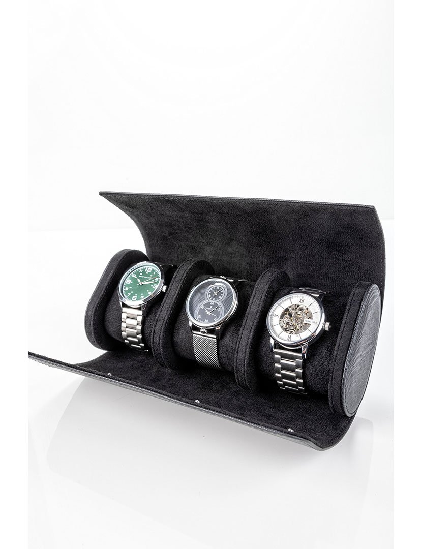 Caixa para Relógios Amsterdam Preto