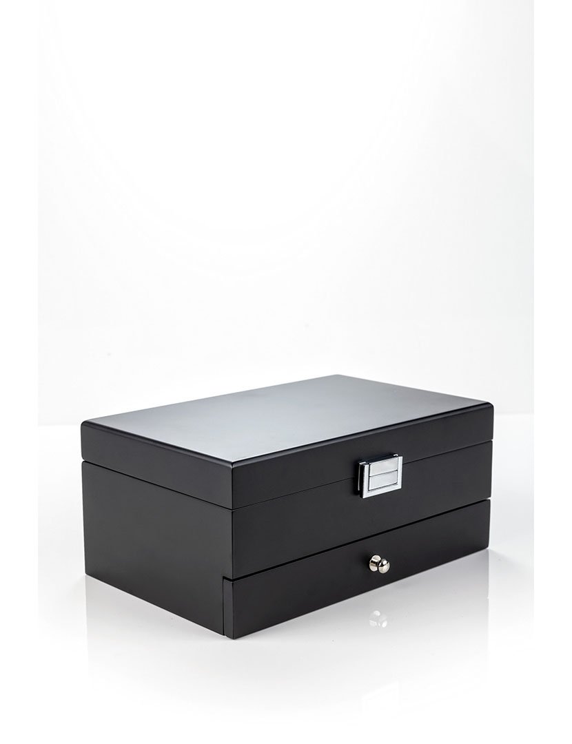 Caixa para Jóias Glasgow Preto