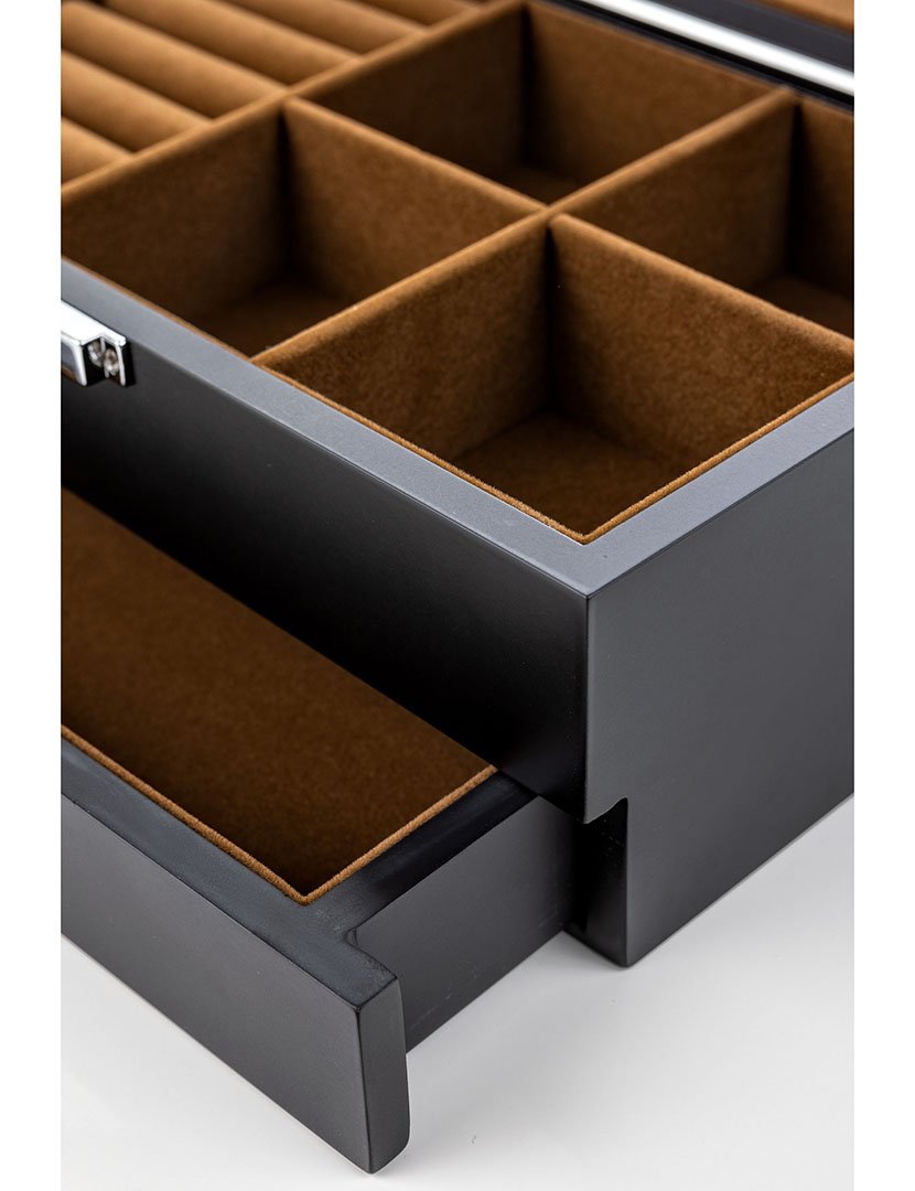 Caixa para Jóias Glasgow Preto