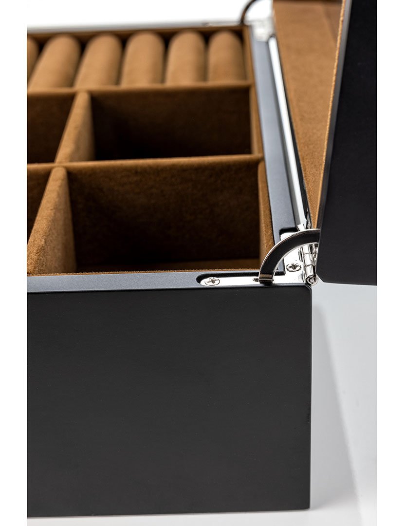 Caixa para Jóias Glasgow Preto