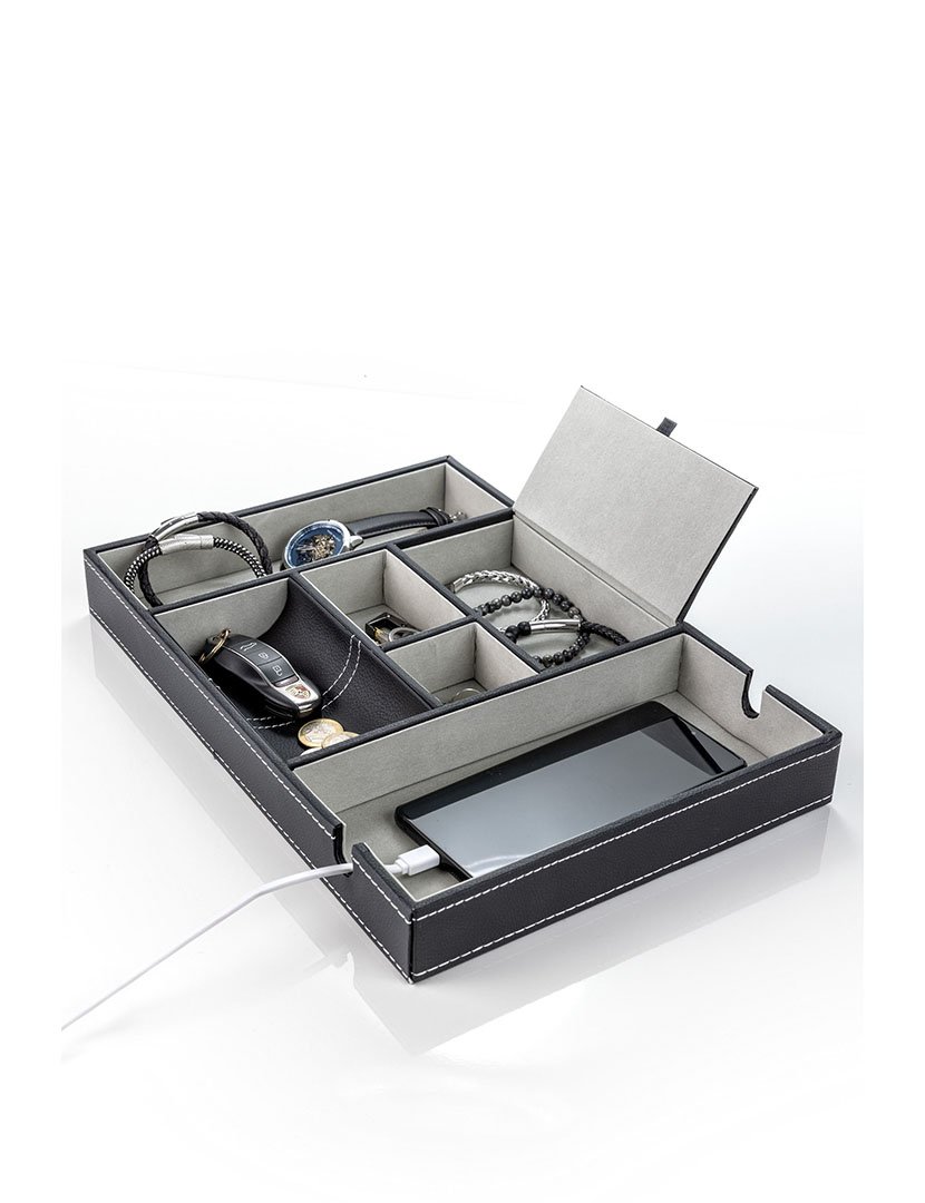 Bandeja para Acessórios Zaragoza Castanho