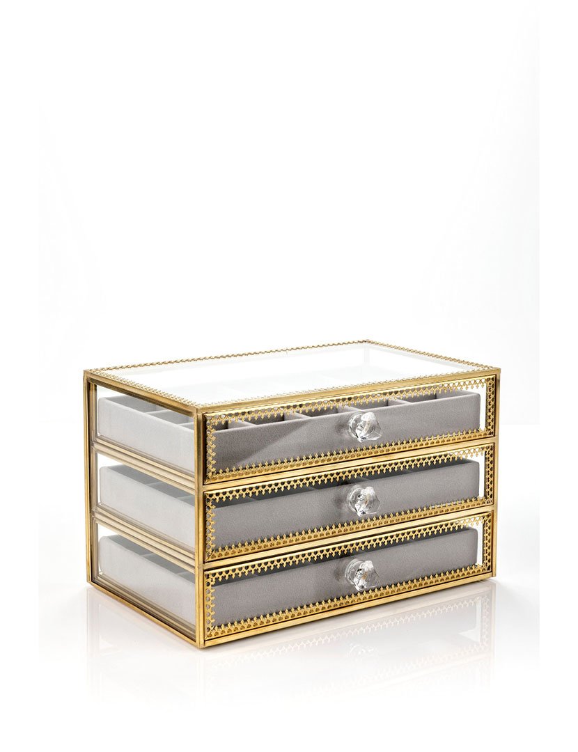 Caixa para Jóias Duisburg Dourado