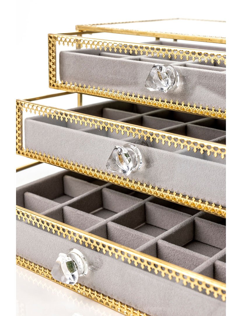 Caixa para Jóias Duisburg Dourado
