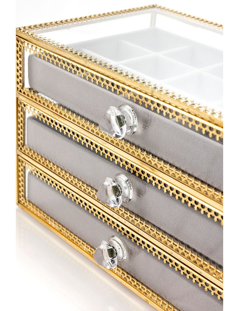 Caixa para Jóias Duisburg Dourado