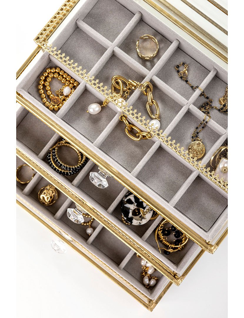 Caixa para Jóias Duisburg Dourado