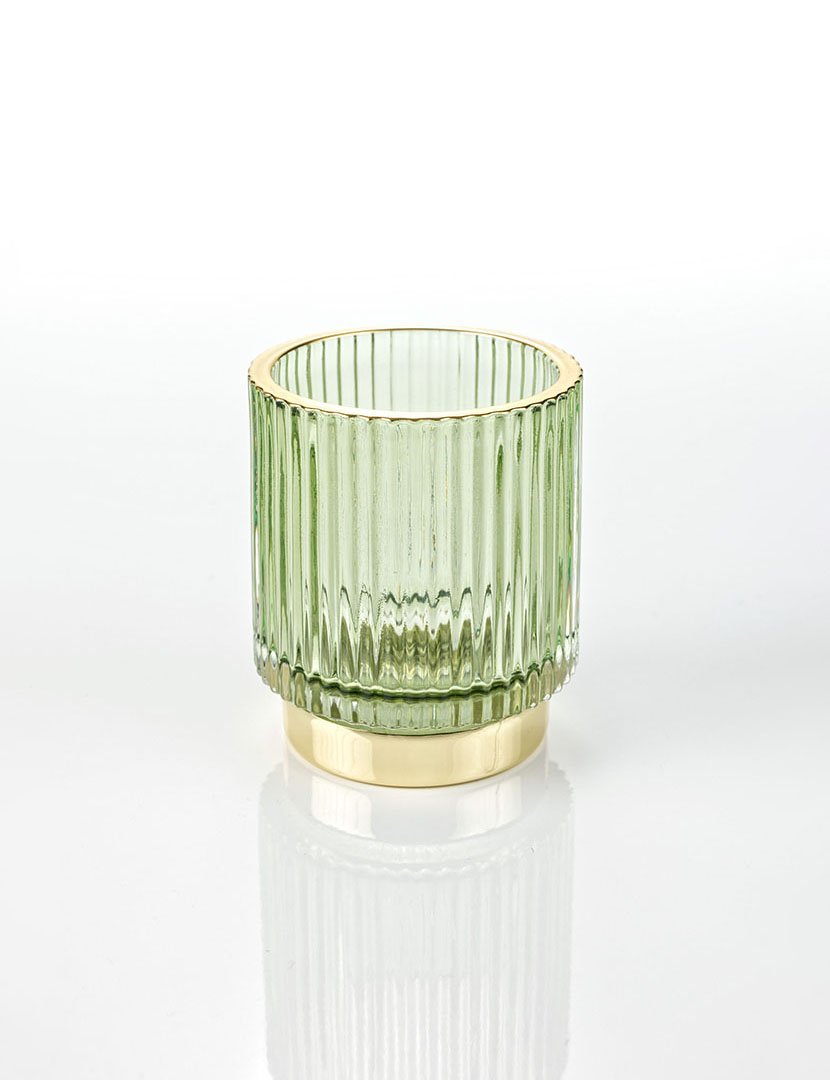 Pote decorativo para joalharia Bordeaux Verde