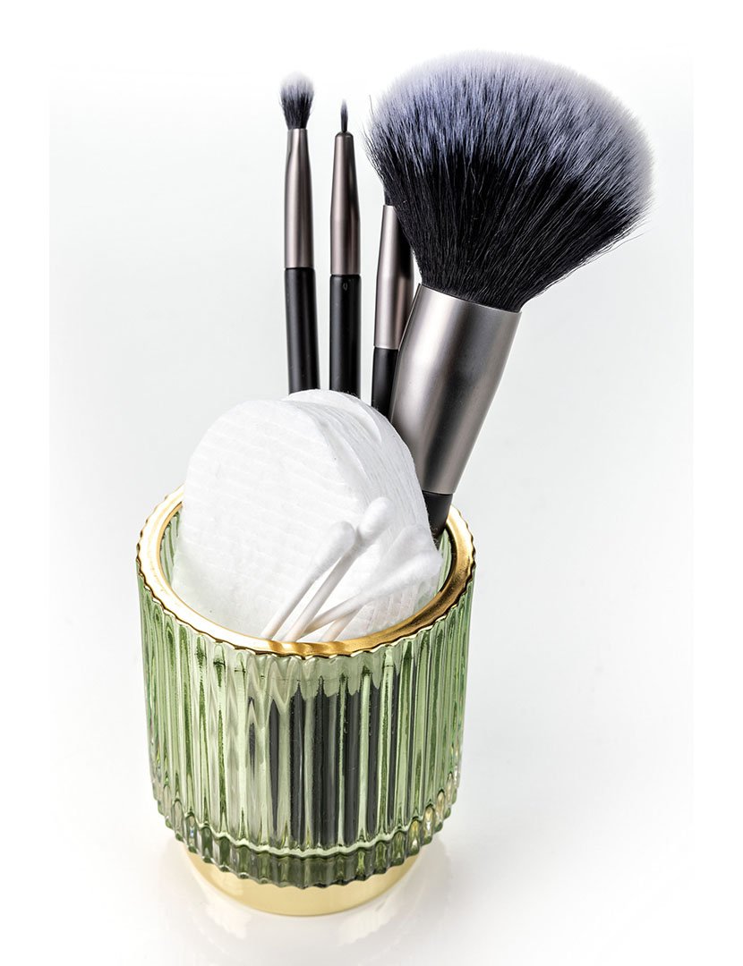 Pote decorativo para joalharia Bordeaux Verde