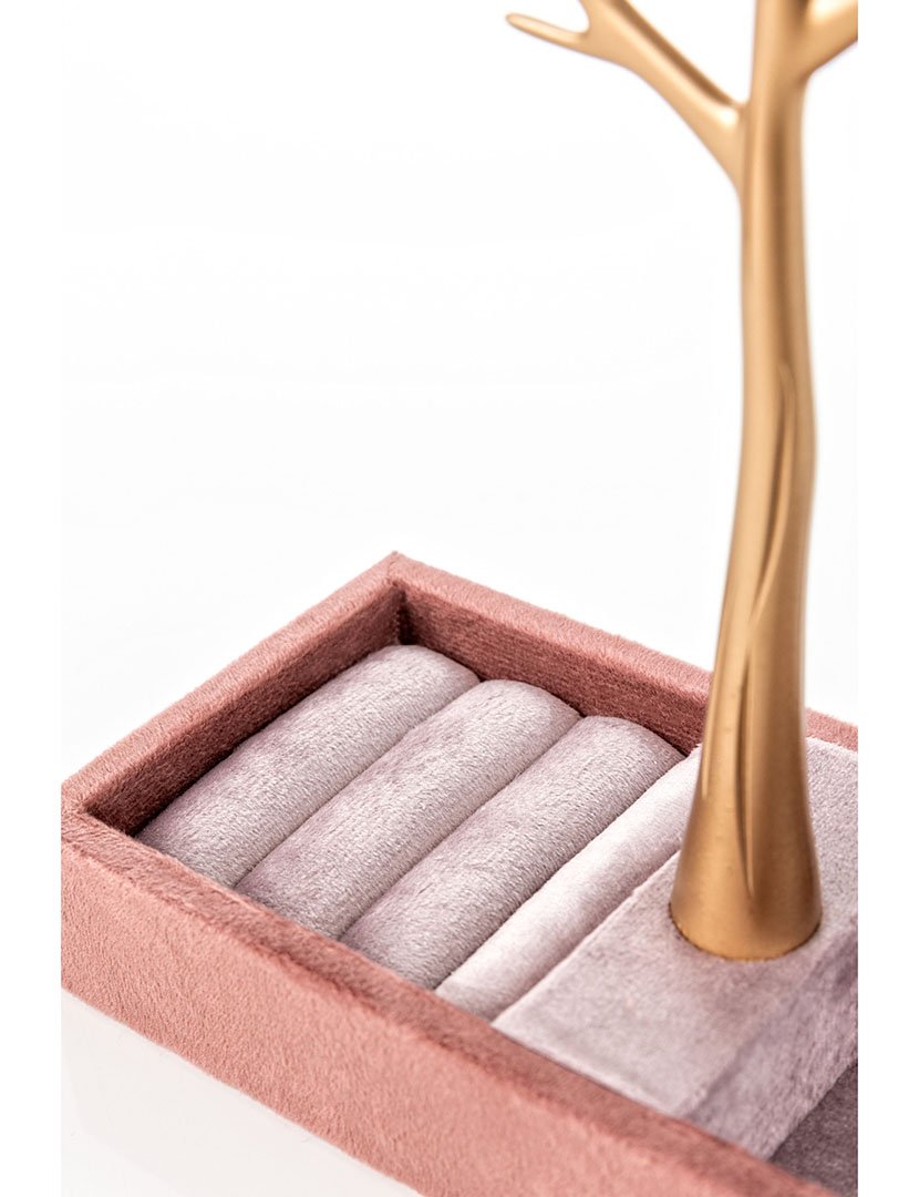 Suporte para Jóias Tallinn Bronze e Rosa