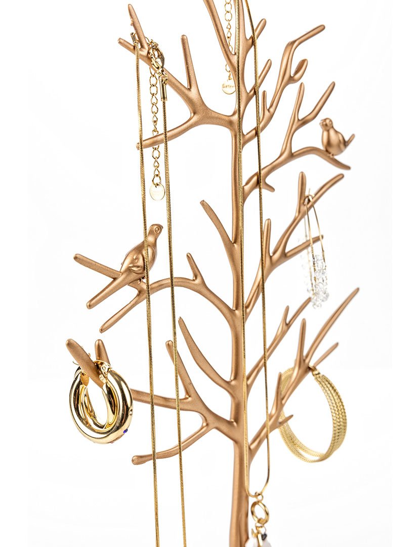 Suporte para Jóias Tallinn Bronze e Rosa