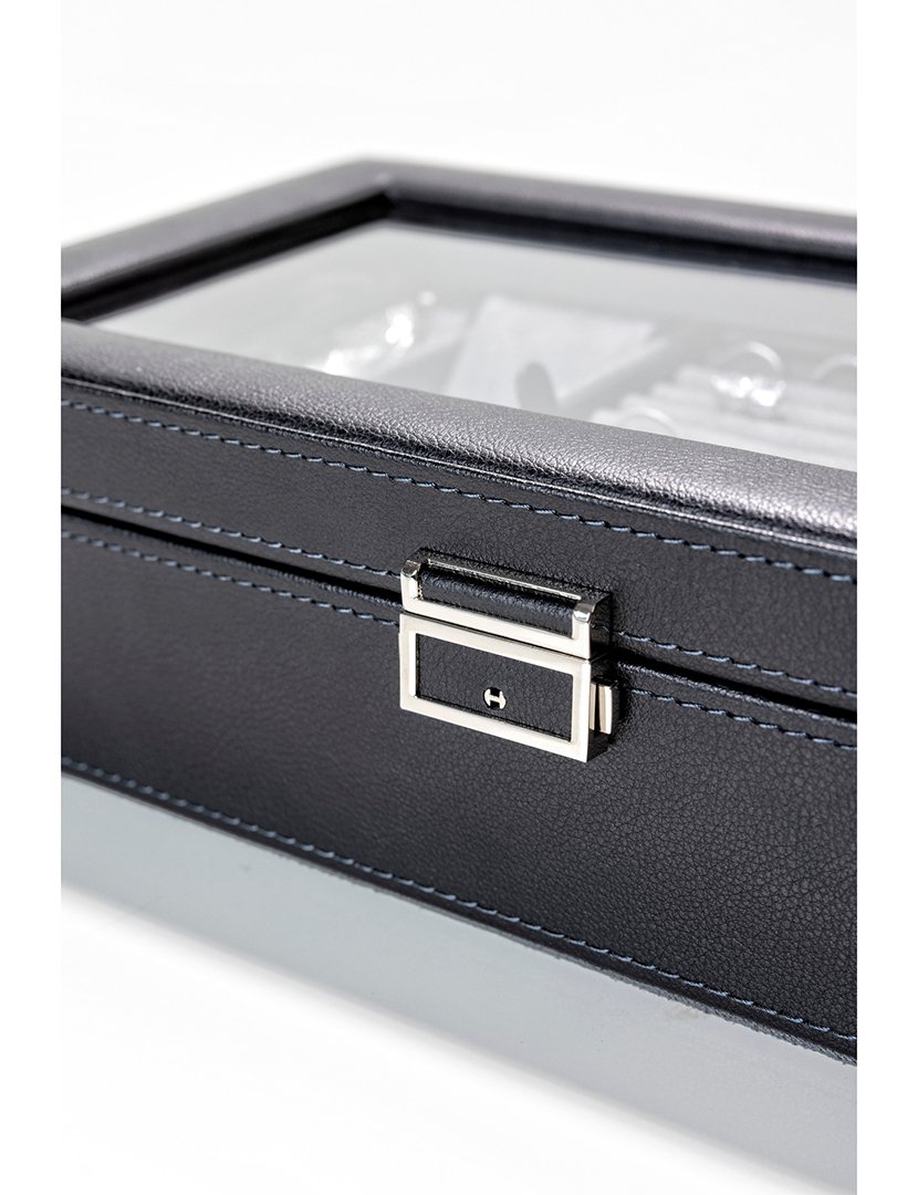 Caixa para Relógios + Jóias Positano Preto