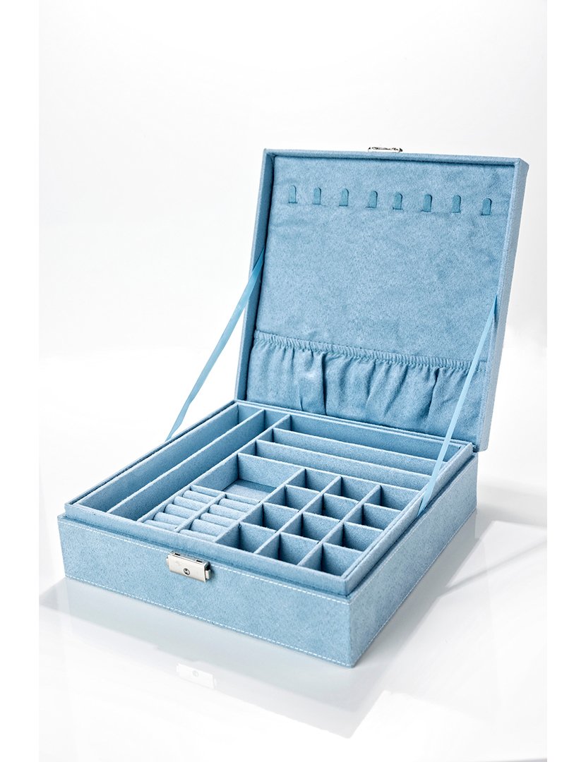 Caixa para Jóias Santorini Azul