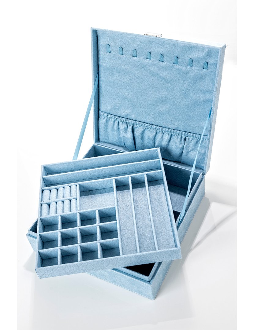 Caixa para Jóias Santorini Azul