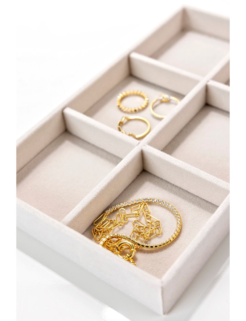 Bandeja para Acessórios Innsbruck Bege