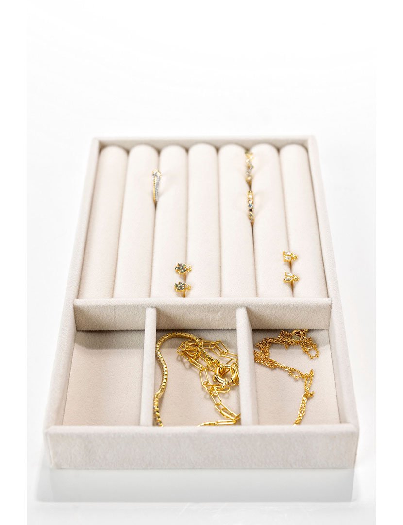 Bandeja para Jóias Rhodes Bege