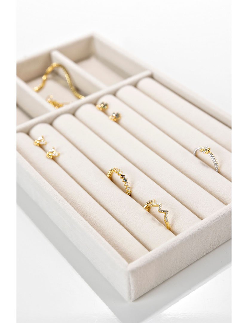 Bandeja para Jóias Rhodes Bege