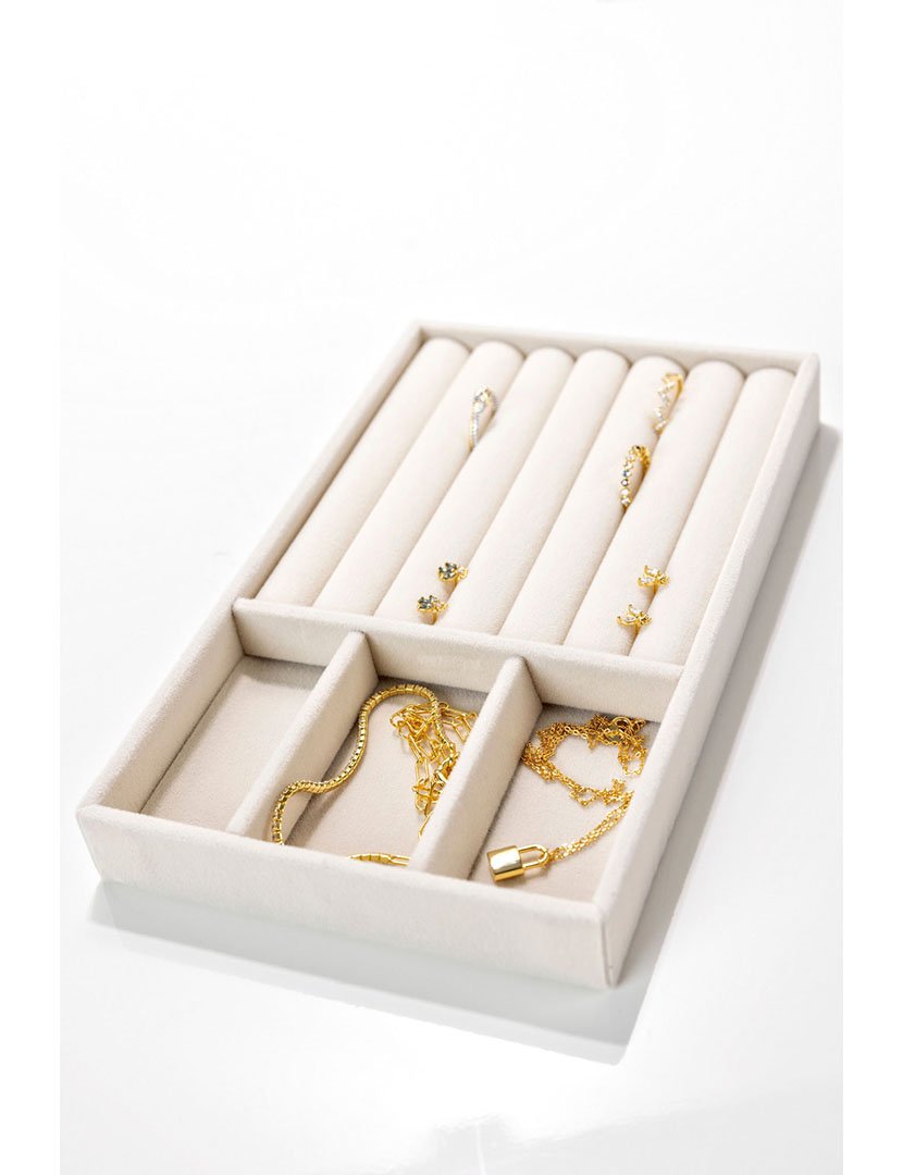 Bandeja para Jóias Rhodes Bege