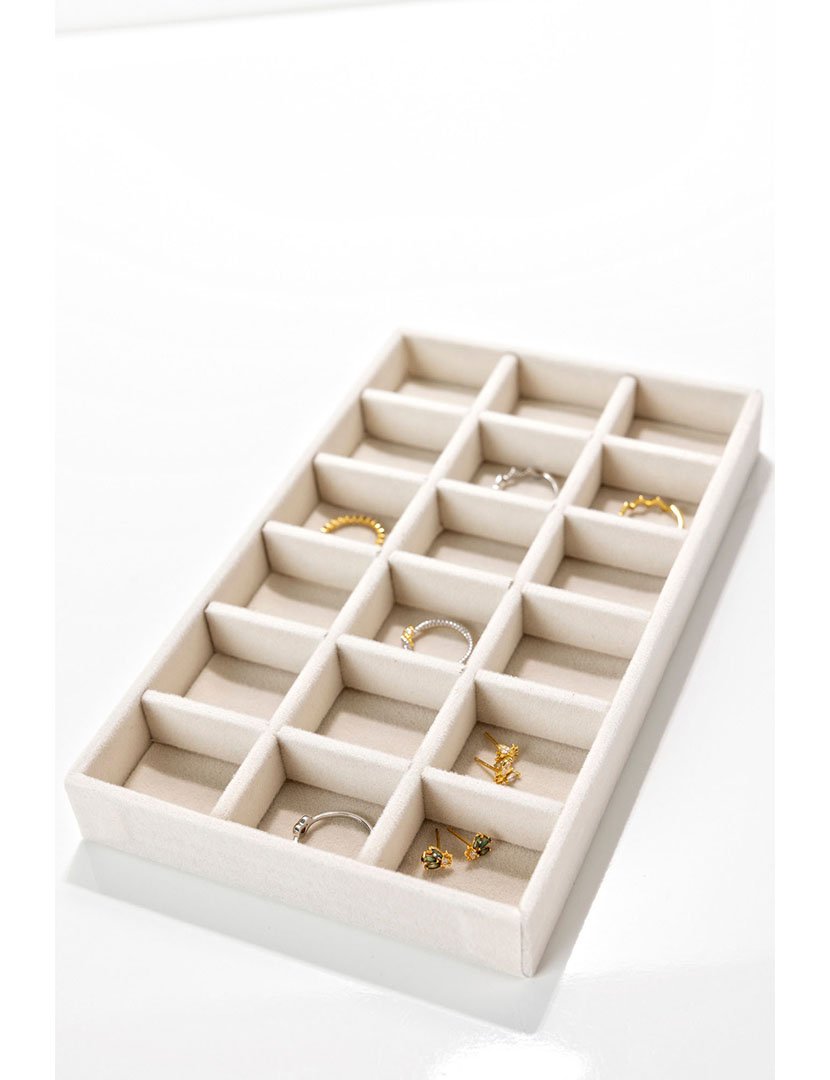 Bandeja para Jóias Zermatt Bege