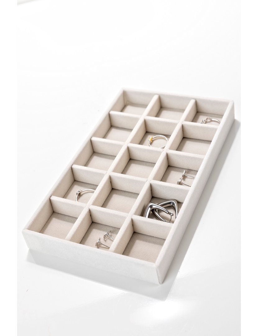 Bandeja para Acessórios Lucerna Bege