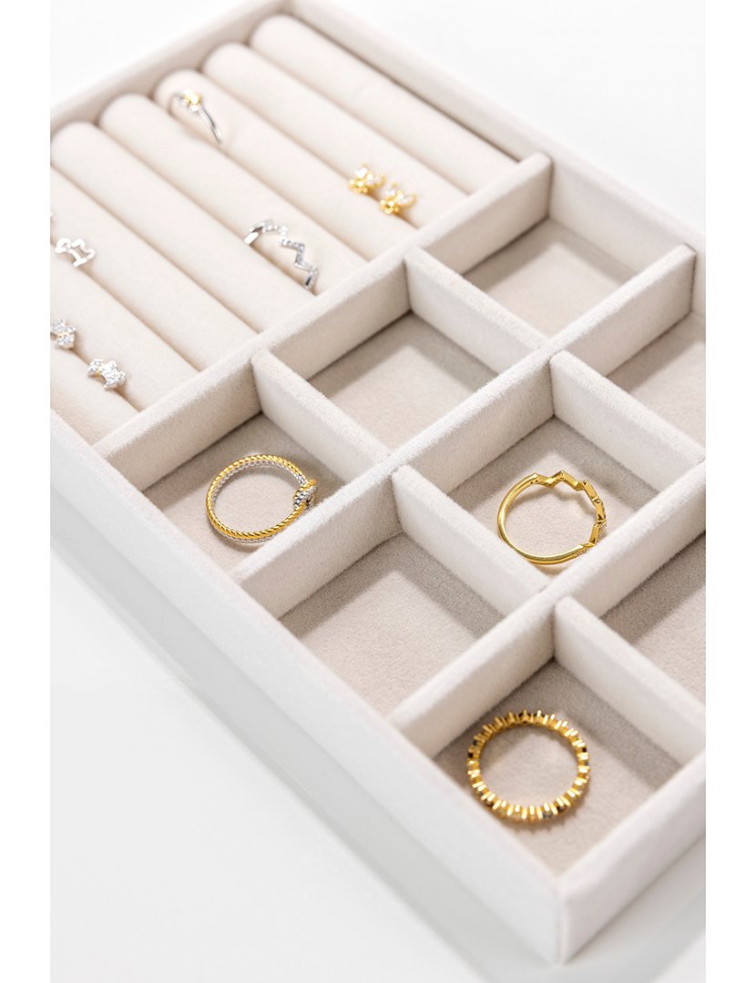 Bandeja para Acessórios Annecy Bege