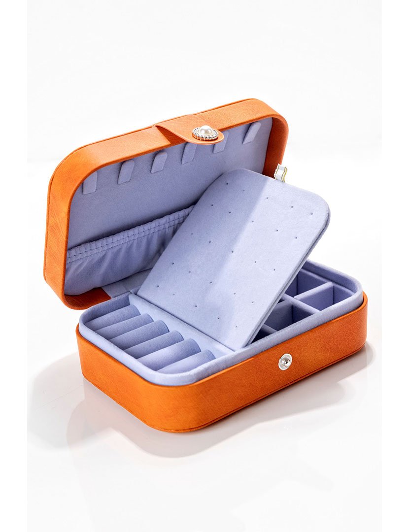 Caixa para Jóias Saint-Tropez Laranja