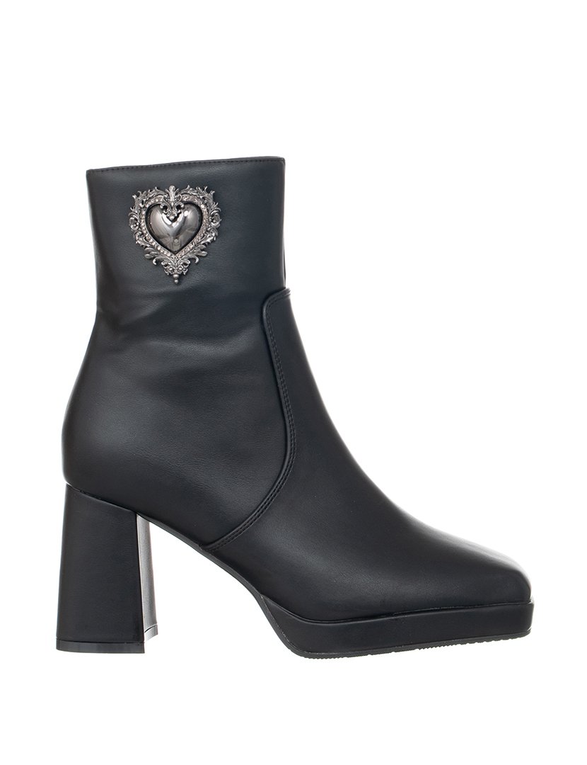 Botas com Salto Senhora Preto