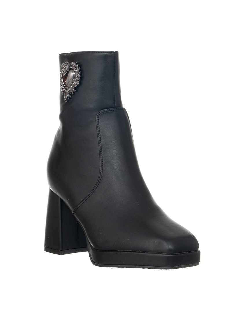 Botas com Salto Senhora Preto