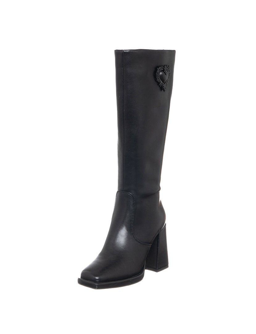 Botas Cano Alto Senhora Preto
