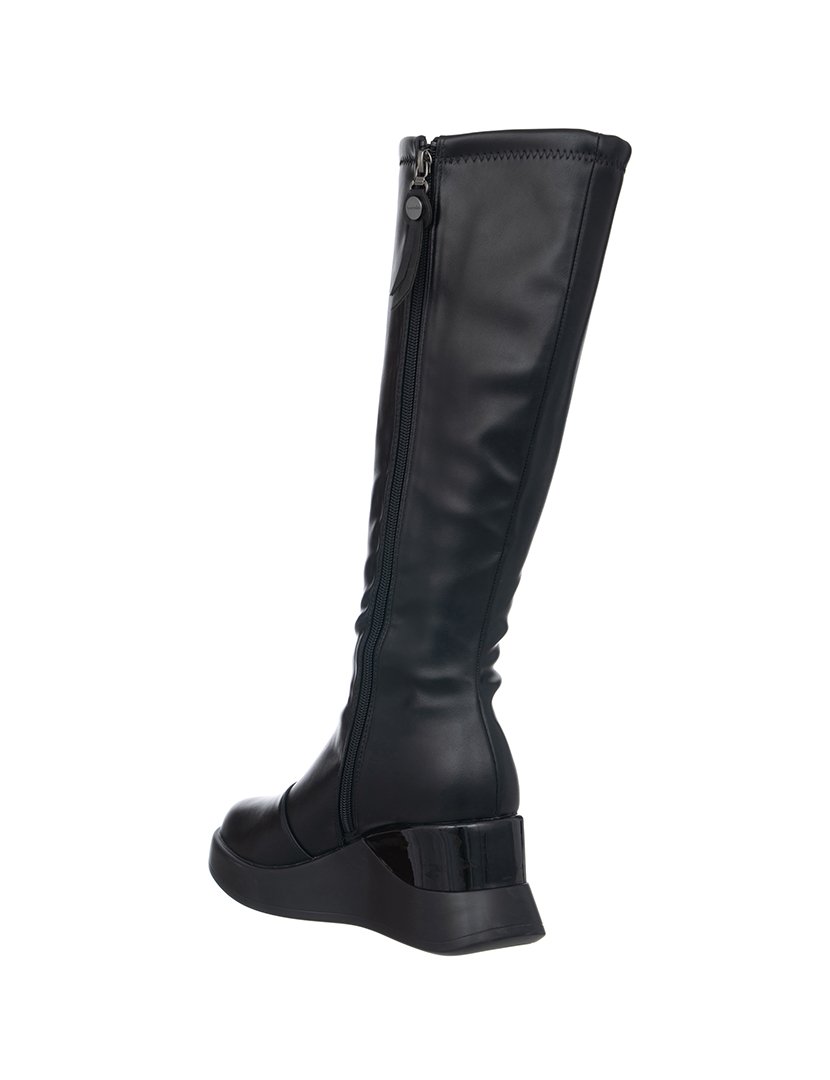 Botas Cano Alto Senhora Preto